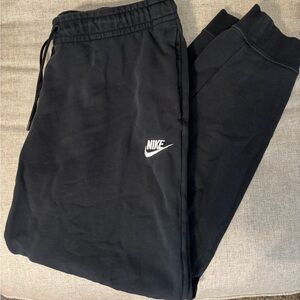 Black Nike Fleece Joggers